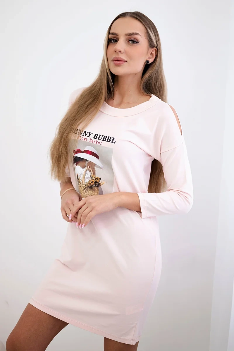Krepšelio rašto suknelė