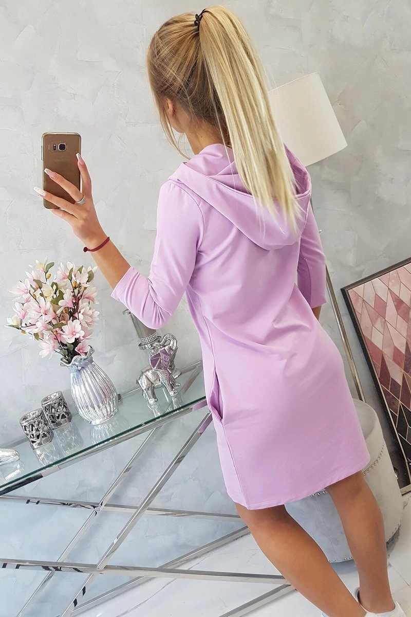 Suknelė su gobtuvu