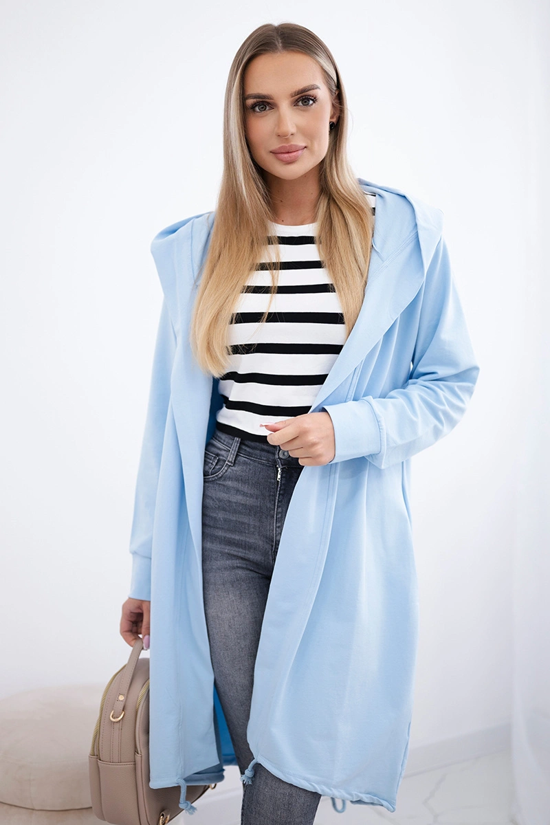 Spausdinta oversize mėlyna