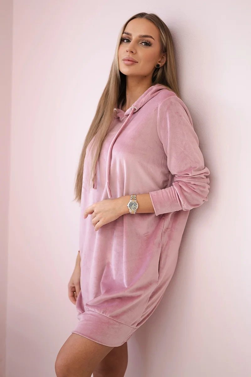 Velūro suknelė