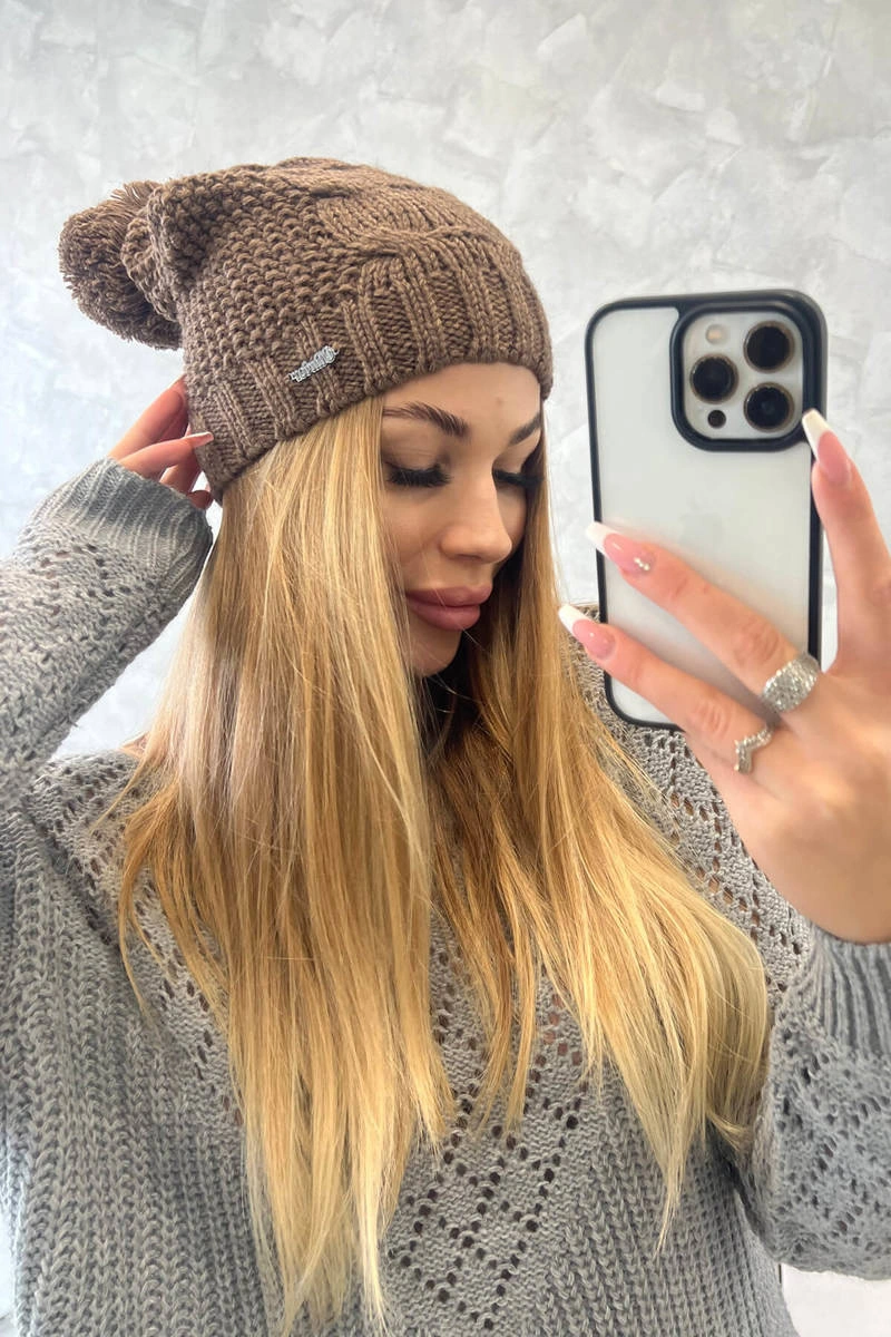 Justyna vilnonė kepurė