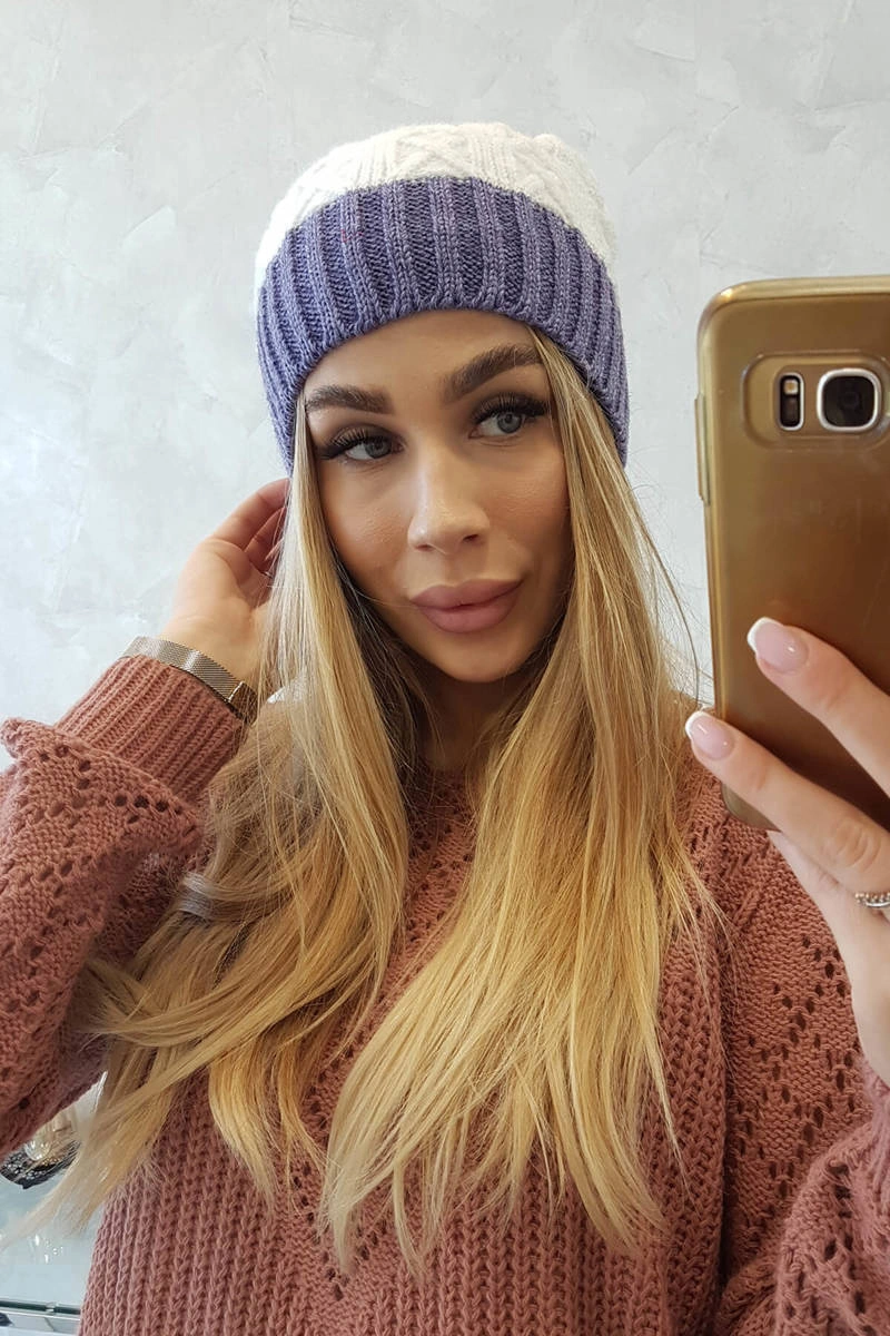 Bibiana vilnonė kepurė