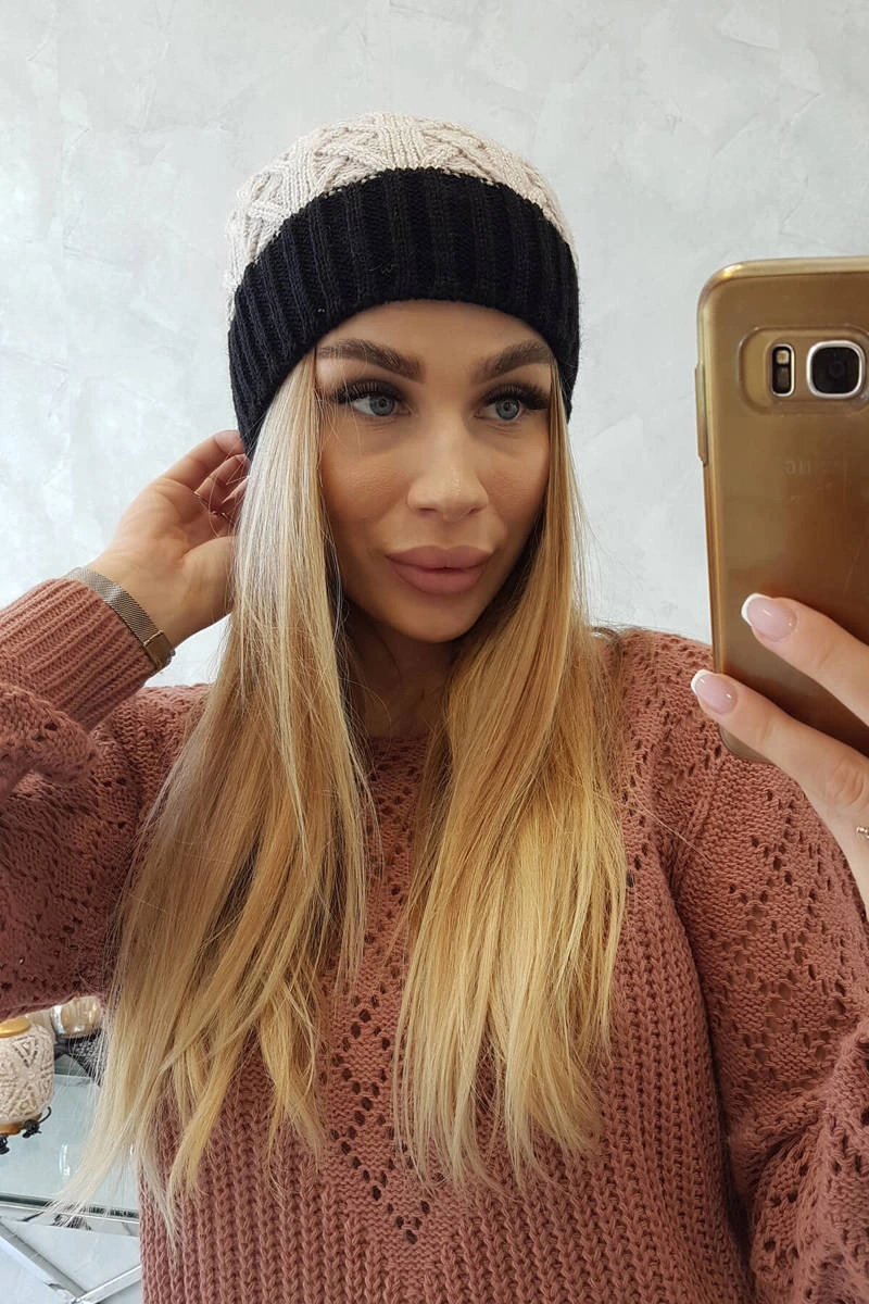 Bibiana vilnonė kepurė