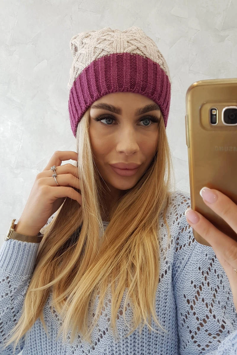 Bibiana vilnonė kepurė