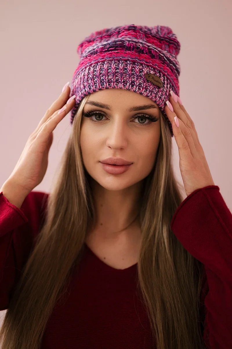 Patrycja vilnonė kepurė
