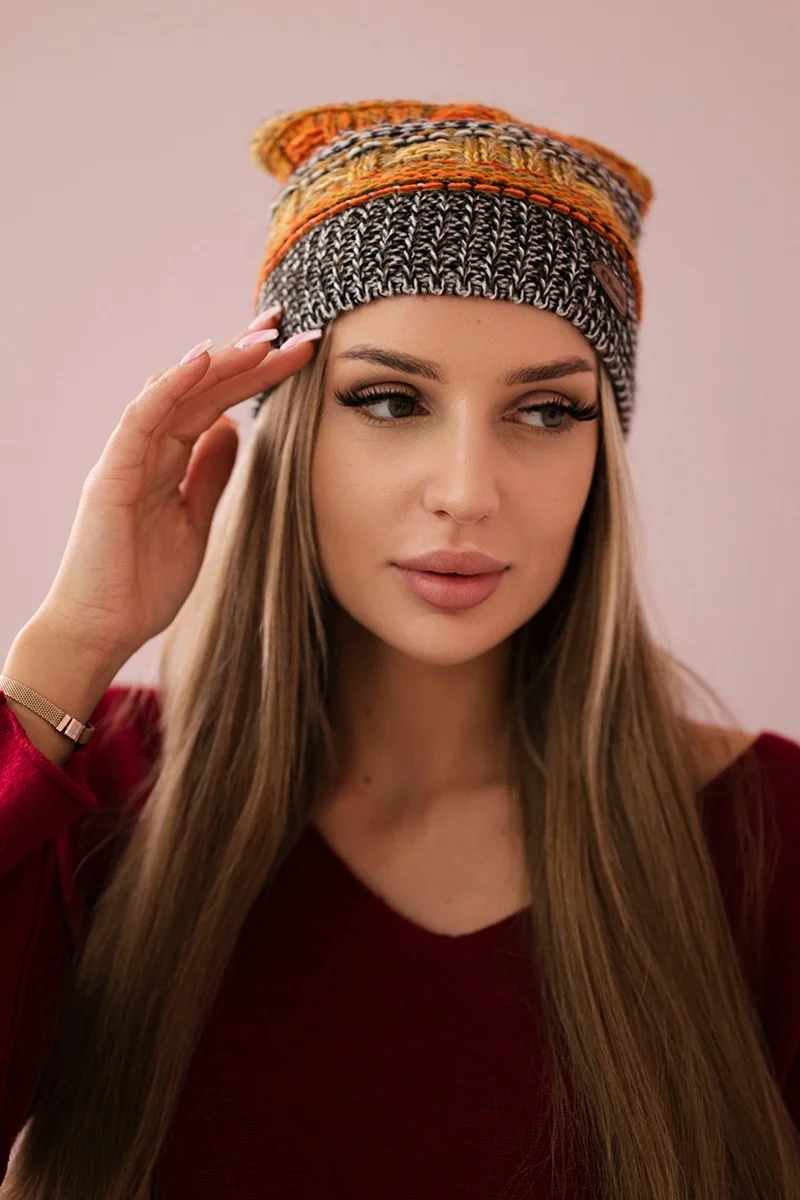 Patrycja vilnonė kepurė