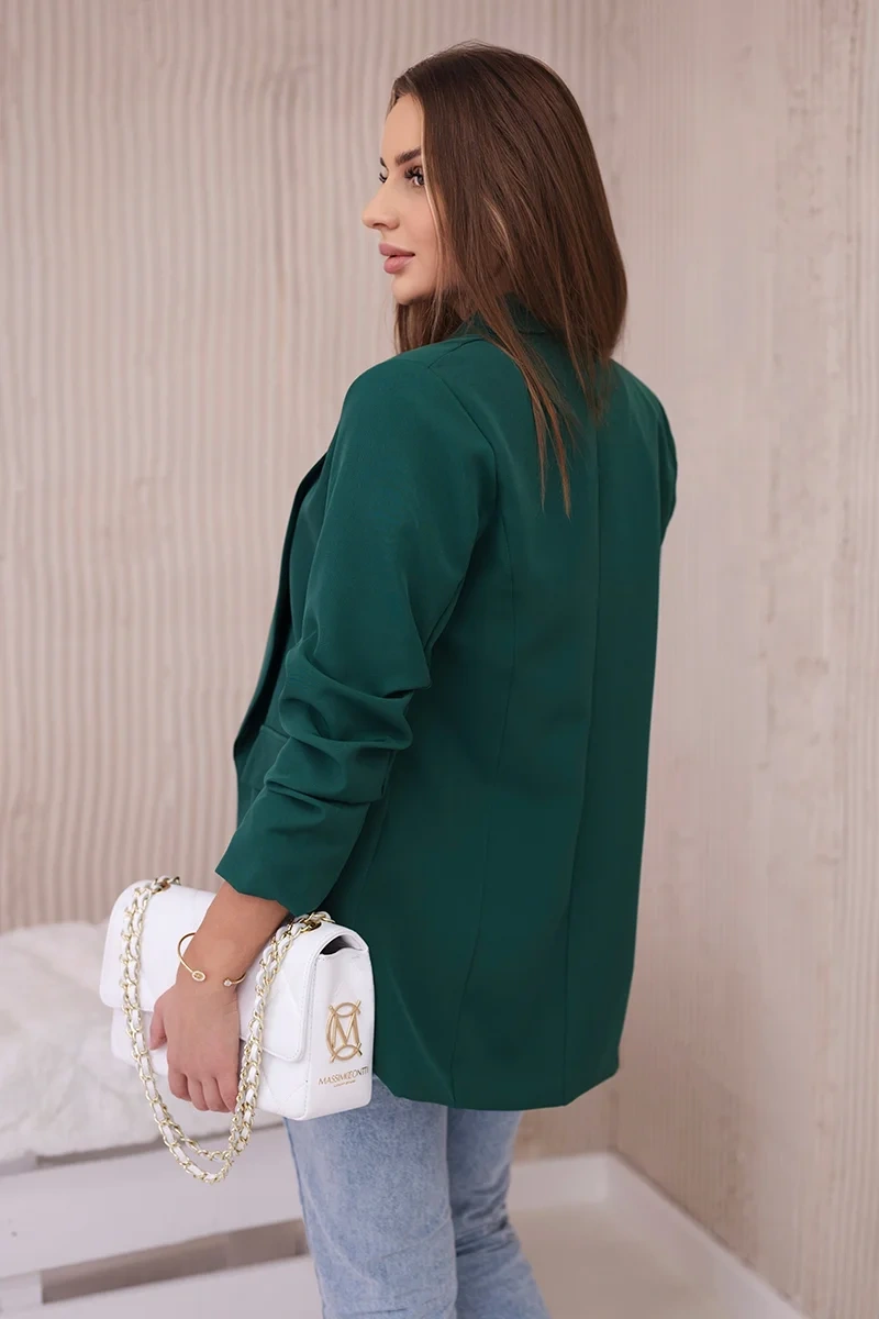 Elegantiška tamsiai žalia