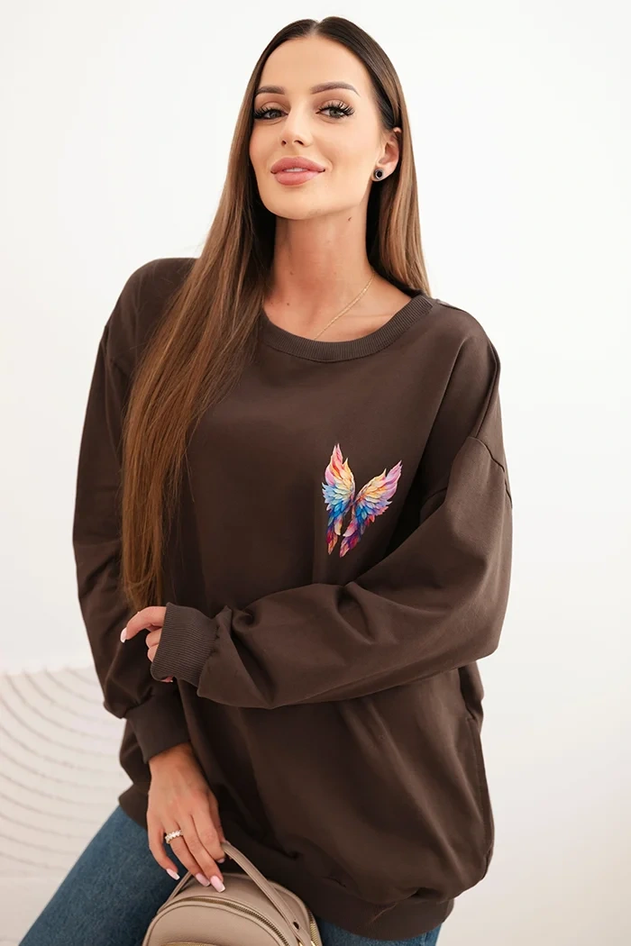 Moteriška oversize megztinis