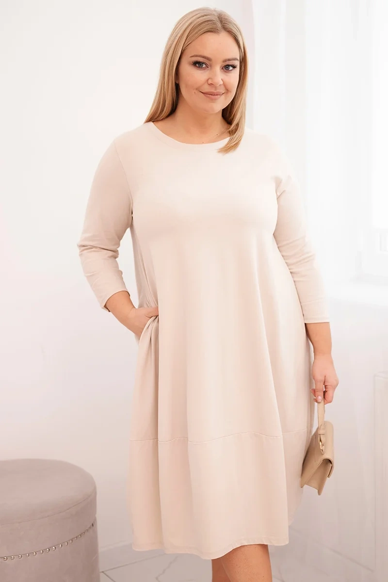 Moteriška medvilninė suknelė
