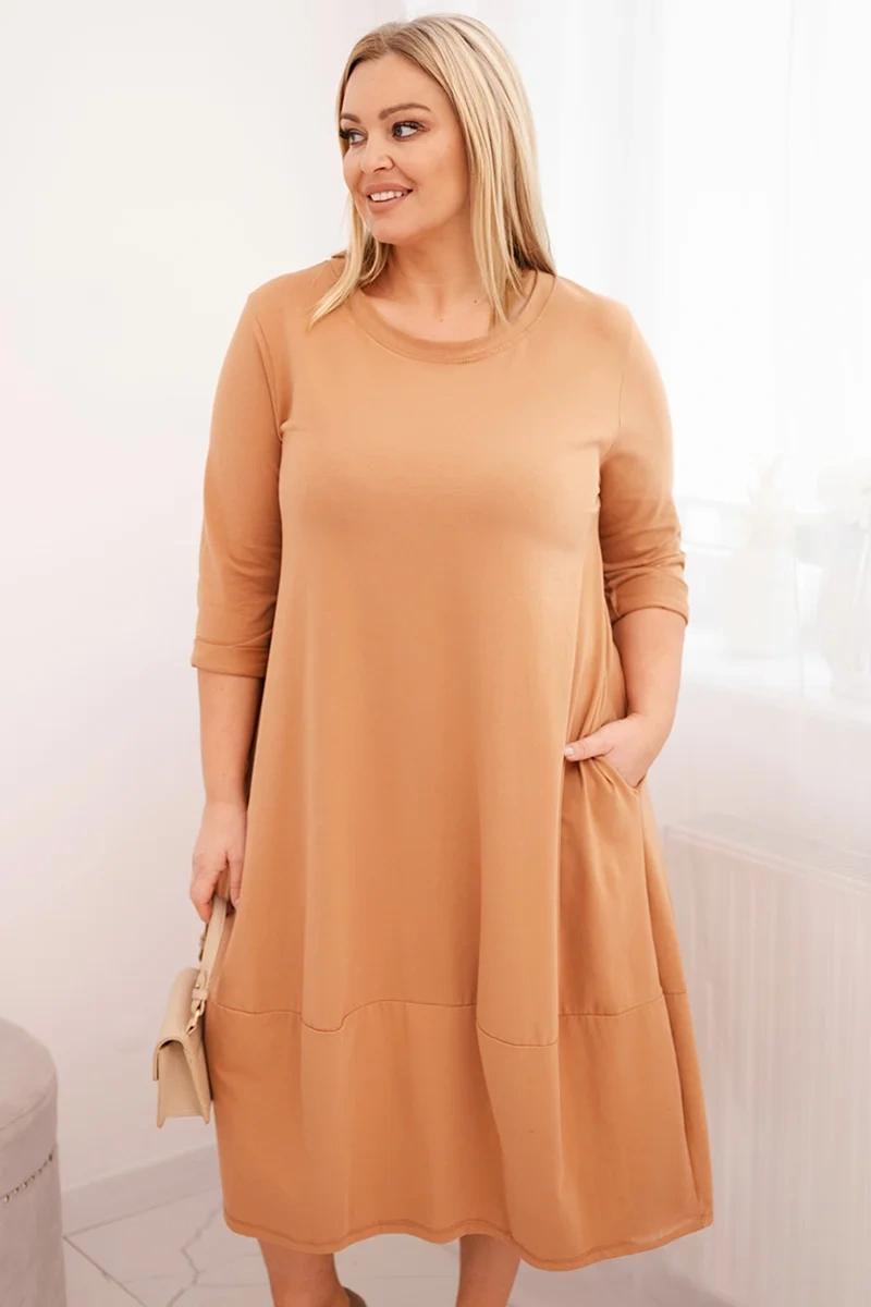 Moteriška medvilninė suknelė