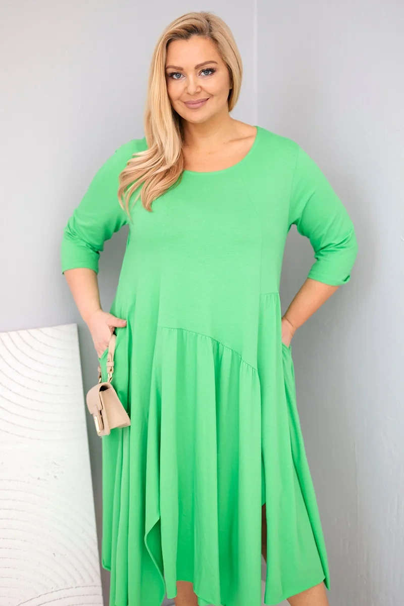 Moteriška medvilninė suknelė