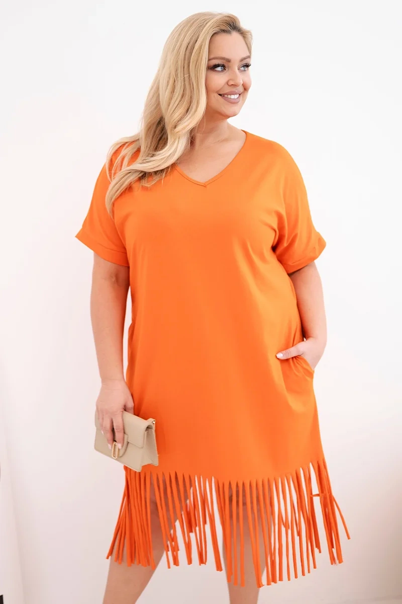 Moteriška medvilninė suknelė